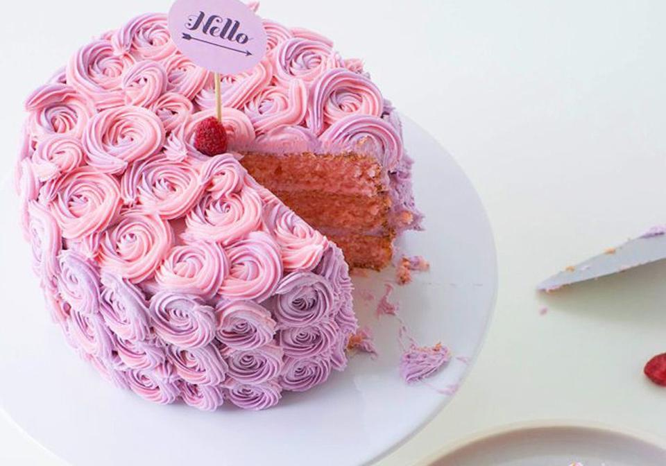 Saint-Valentin : 10 rose cake de rêve repérés sur Pinterest