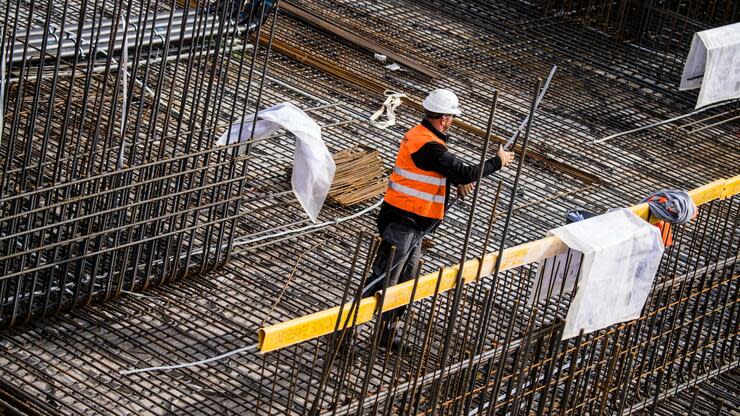 Der Rückgang am Bau wurde durch eine stärkere Industrieproduktion aufgefangen. Foto: dpa