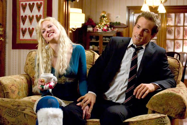 <p>Alan Markfield/New Line Productions</p> Anna Faris and Ryan Reynolds in 'Just Friends'