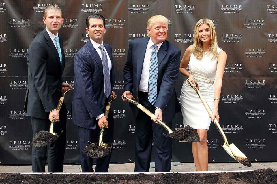 Trump International Hotel Washington, D.C Groundbreaking Ceremony