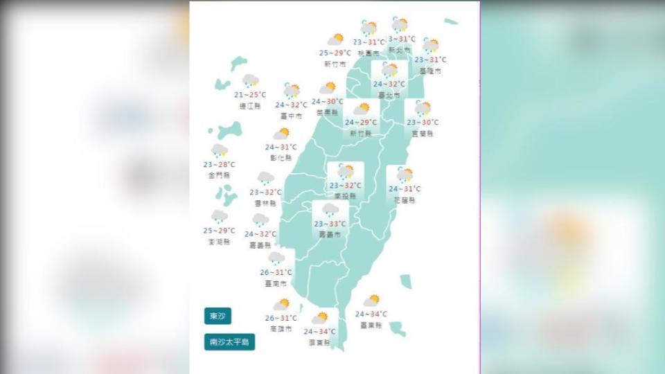 圖／中央氣象署