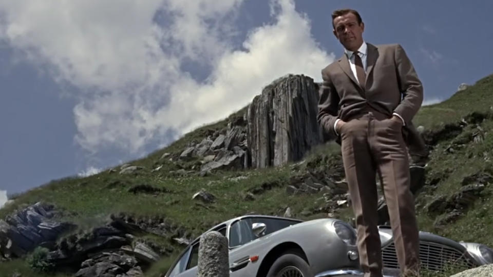 Sean Connery in Goldfinger