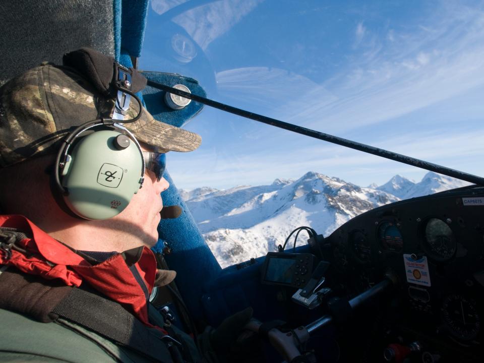 Alaska bush flying.