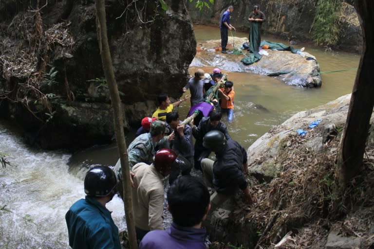 The Datanla waterfalls in Vietnam are a popular hub for adventure tourists