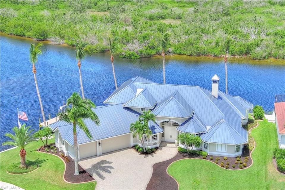 This Cape Coral House for sale is located at 3628 Surfside Blvd.