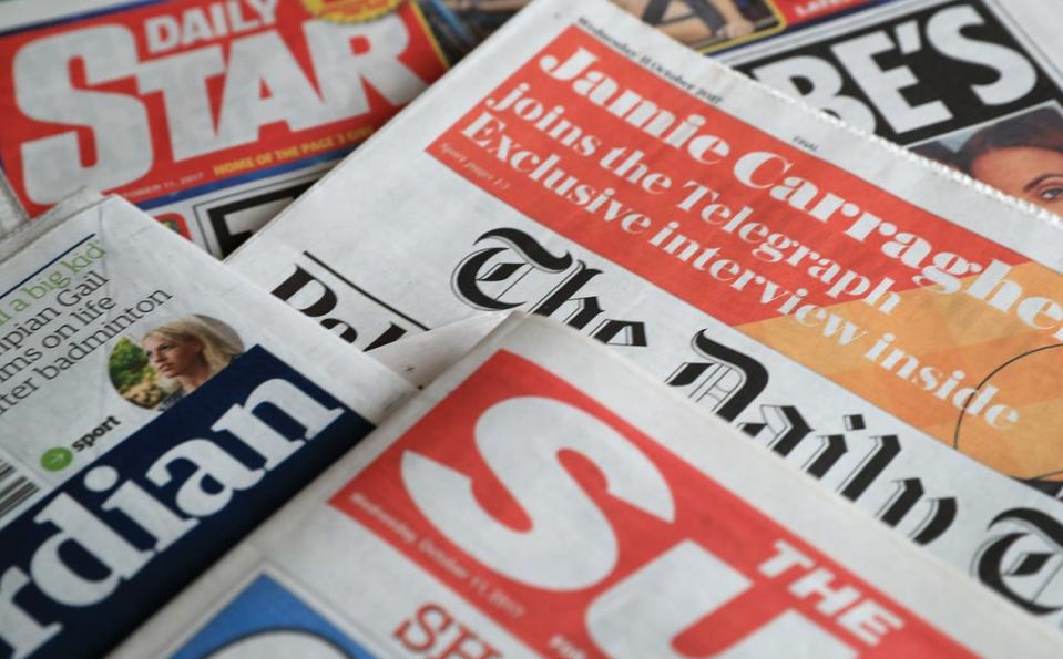 What the papers say – January 18 (PA Archive)