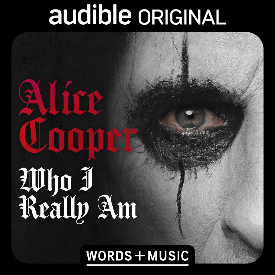 En esta imagen difundida por Audible, la portada de "Who I Really Am: Diary of a Vampire" de Alice Cooper. (Audible vía AP)