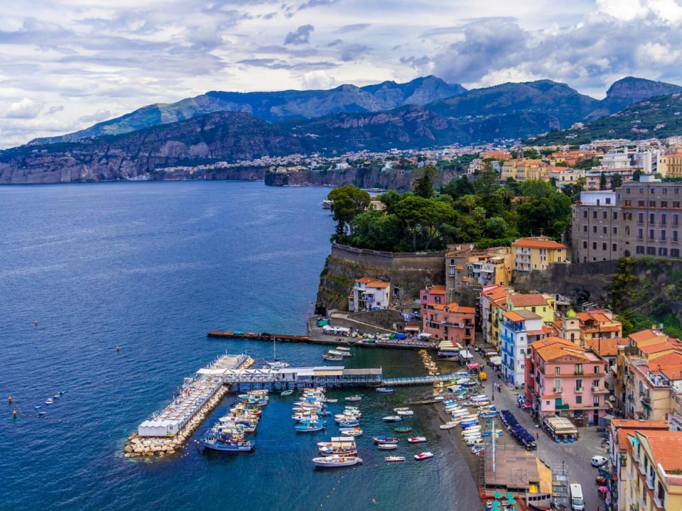 Take in the beautiful views of Sorrento before it gets too hot (Unsplash / Nick Fewings)