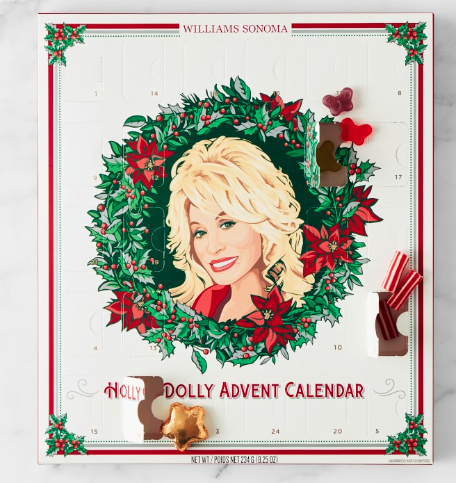 <p><a href="https://go.redirectingat.com?id=74968X1596630&url=https%3A%2F%2Fwww.williams-sonoma.com%2Fproducts%2Fdolly-parton-advent-calendar%2F&sref=https%3A%2F%2Fwww.countryliving.com%2Fshopping%2Fgifts%2Fg40922090%2Fbest-adult-advent-calendars%2F" rel="nofollow noopener" target="_blank" data-ylk="slk:Shop Now;elm:context_link;itc:0;sec:content-canvas" class="link ">Shop Now</a></p><p>Dolly Parton Advent Calendar</p><p>williams-sonoma.com</p><p>$4.99</p><span class="copyright">Williams Sonoma</span>