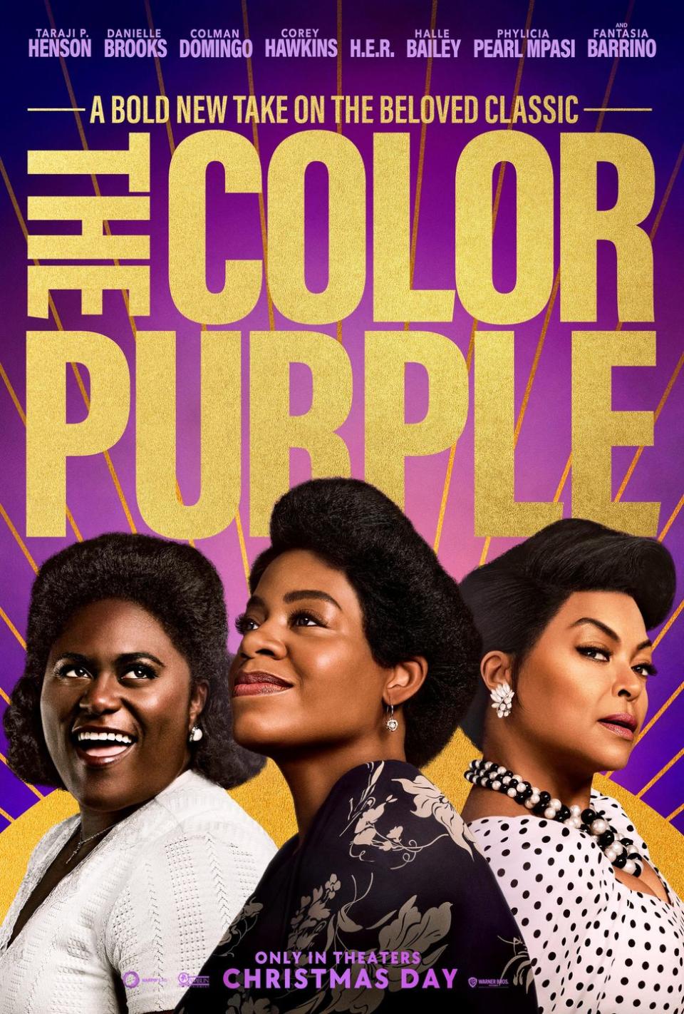 the color purple film poster