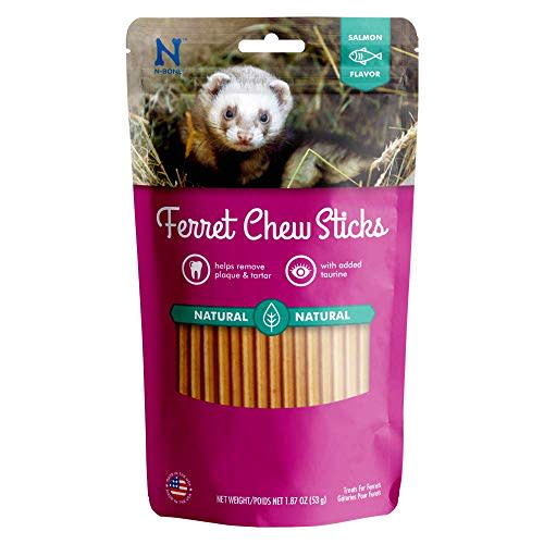 NBone Ferret Chew Treats Salmon Flavor (1.87 oz) (Amazon / Amazon)