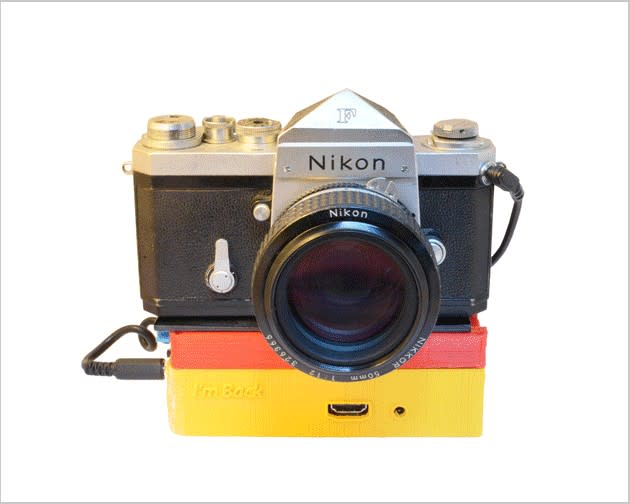 透過這個模組，讓你家的傳統老相機變成數位相機