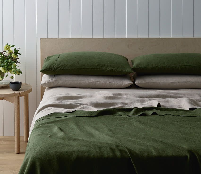 It comes after Aldi released eco-friendly bedsheets as part of their Special Buys. Photo: Aldi 