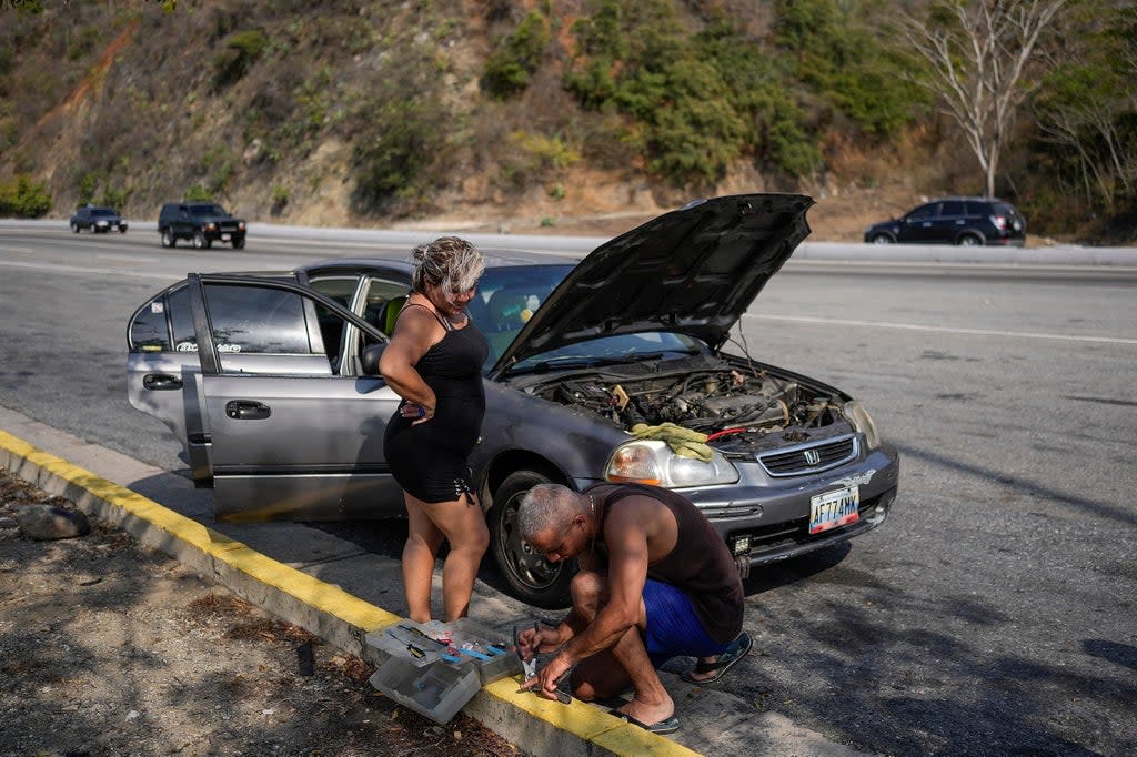 VENEZUELA-AUTOMÓVILES VIEJOS (AP)