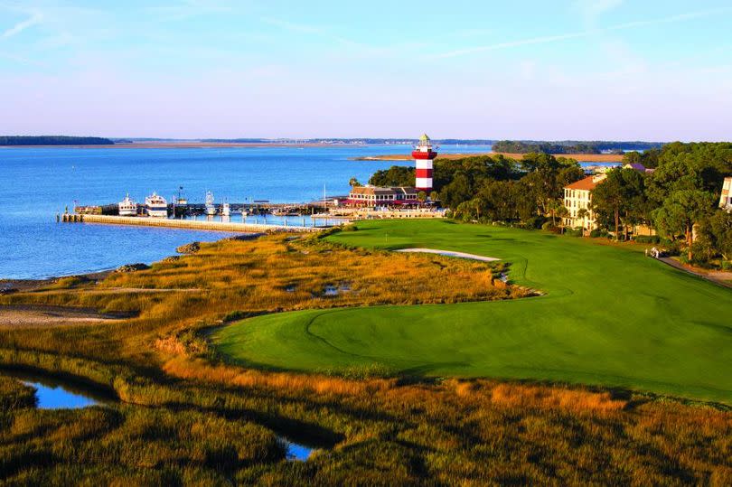 The course at Harbour Town Links