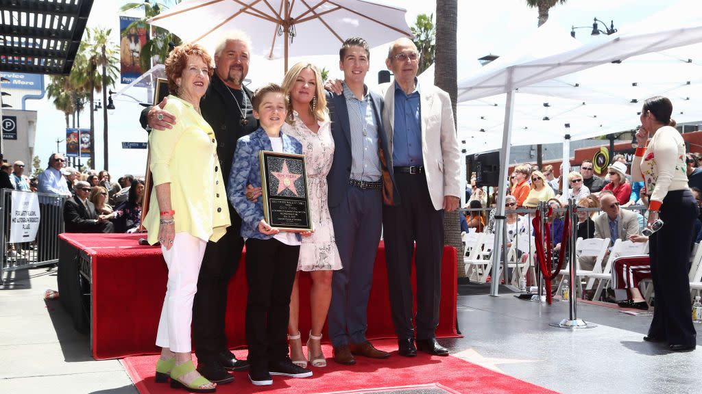 guy fieri honored with star on hollywood walk of fame