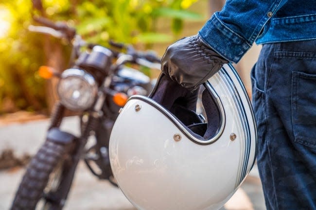 Helmets can potentially save lives on the road, preventing some fatal injuries to the head.