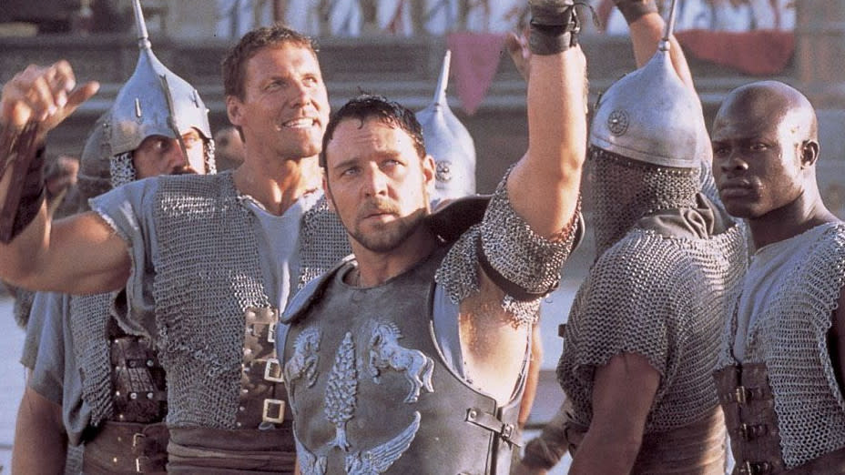 Russell Crowe in 'Gladiator'. (Credit: Universal)