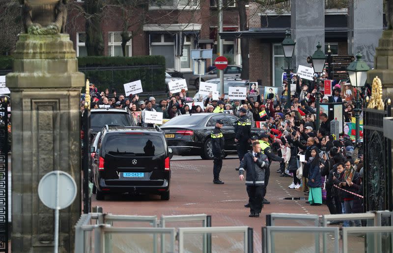 Court hearings in case against Myanmar on alleged genocide of Rohingya, at the International Court of Justice in The Hague