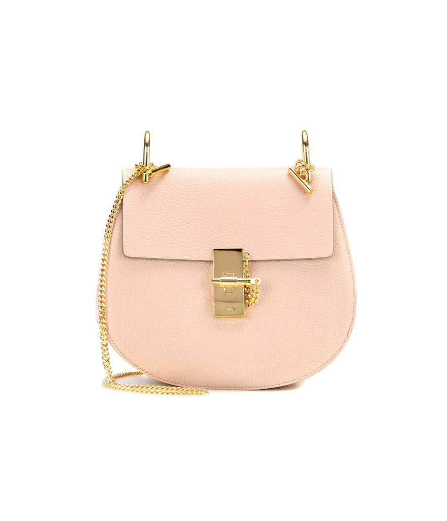 Chloé Drew Small Leather Shoulder Bag, $1,850, mytheresa.com