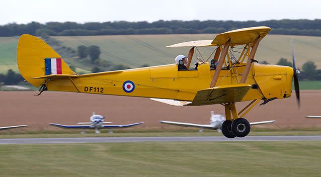 Tiger Moth bi-plane. Source: CC