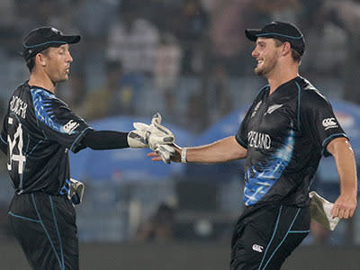 New Zealand defy rain to beat England