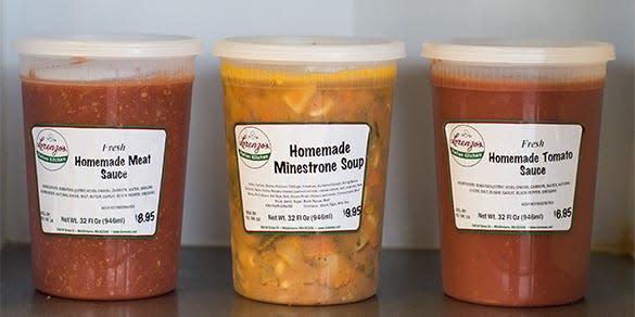 Get a deal on the Grab & Go meals at Lorenzo's Italian Restaurant.