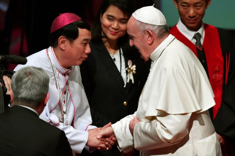 Pope Francis visits Thailand