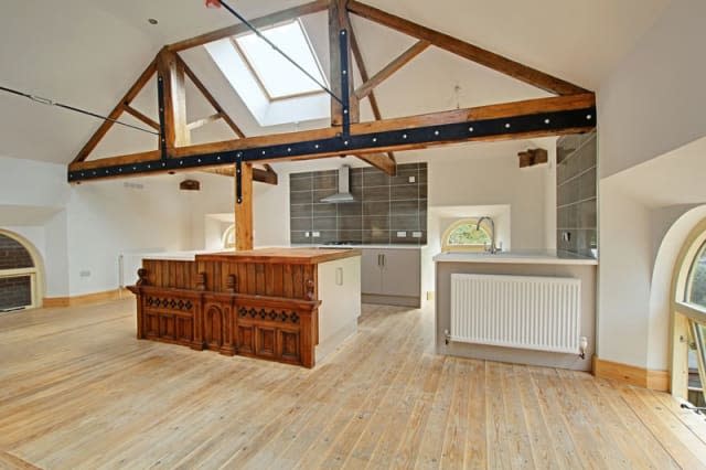 The kitchen of the Ottringham conversion