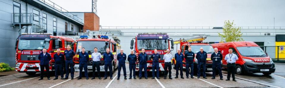 Northwich Guardian: Cheshire Fire and Rescue Service has donated four vehicles to the war effort in Ukraine