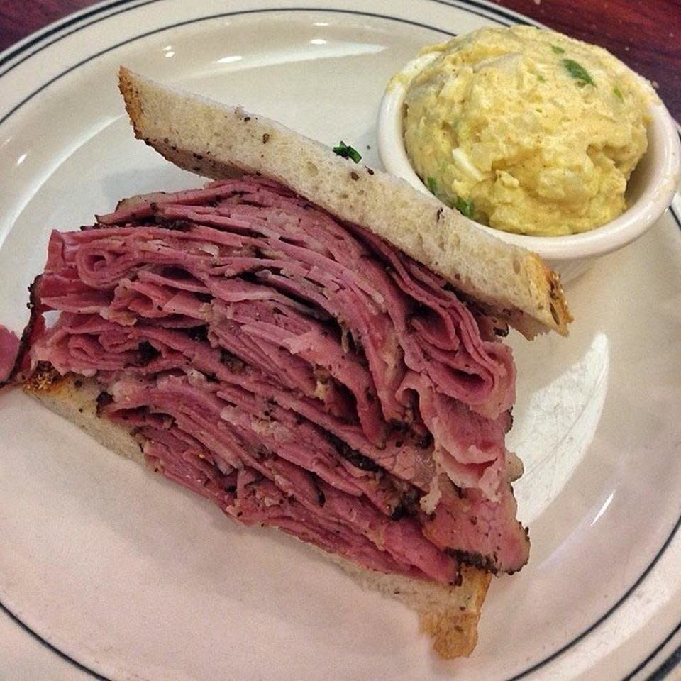 Have you EVER seen a sandwich piled so high? Head out to <a href="https://foursquare.com/brentsdeli" target="_blank">L.A.'s Northridge&nbsp;neighborhood</a>, and you won't believe your eyes.