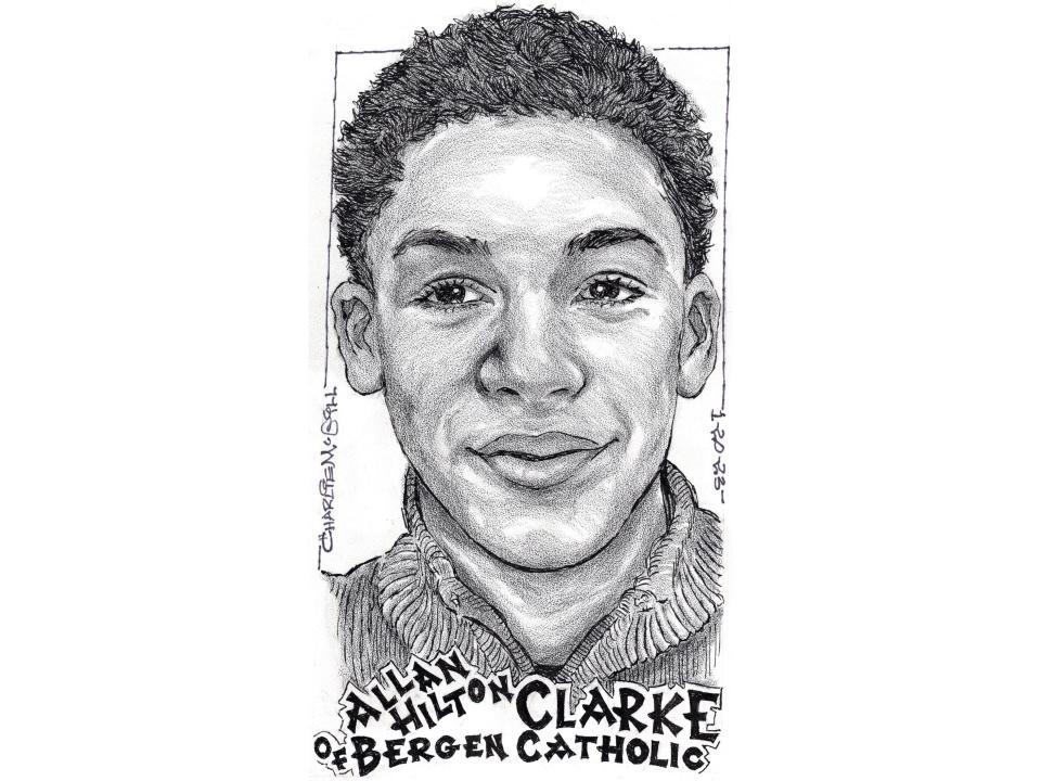 Allan Hilton Clarke, Bergen Catholic track and field