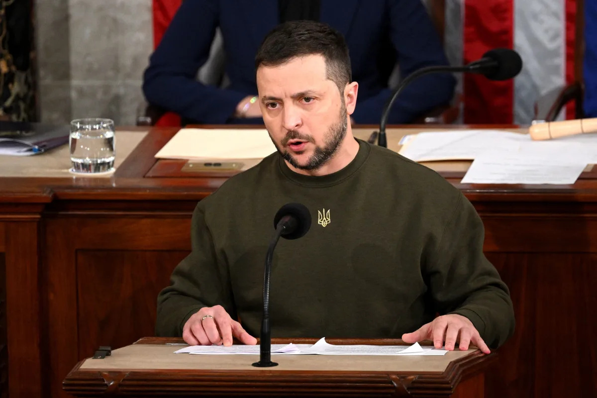 Zelensky wows Washington with inspiring address to Congress