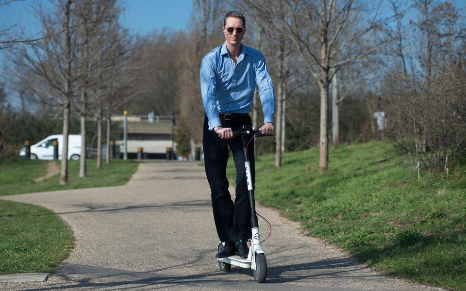 E-scooter rental: where can I hire one in the UK? - Eddie Mulholland /The Telegraph