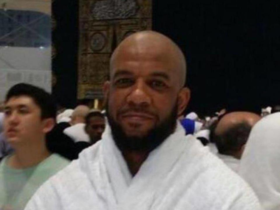 The Westminster attacker Khalid Masood in Mecca, Saudi Arabia (Metropolitan Police)