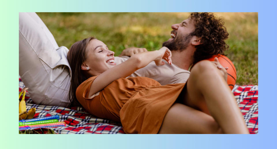 They began hanging out having picnics together, before trying to make it work one last time. Posed by models. (Getty Images, Yahoo Life UK)