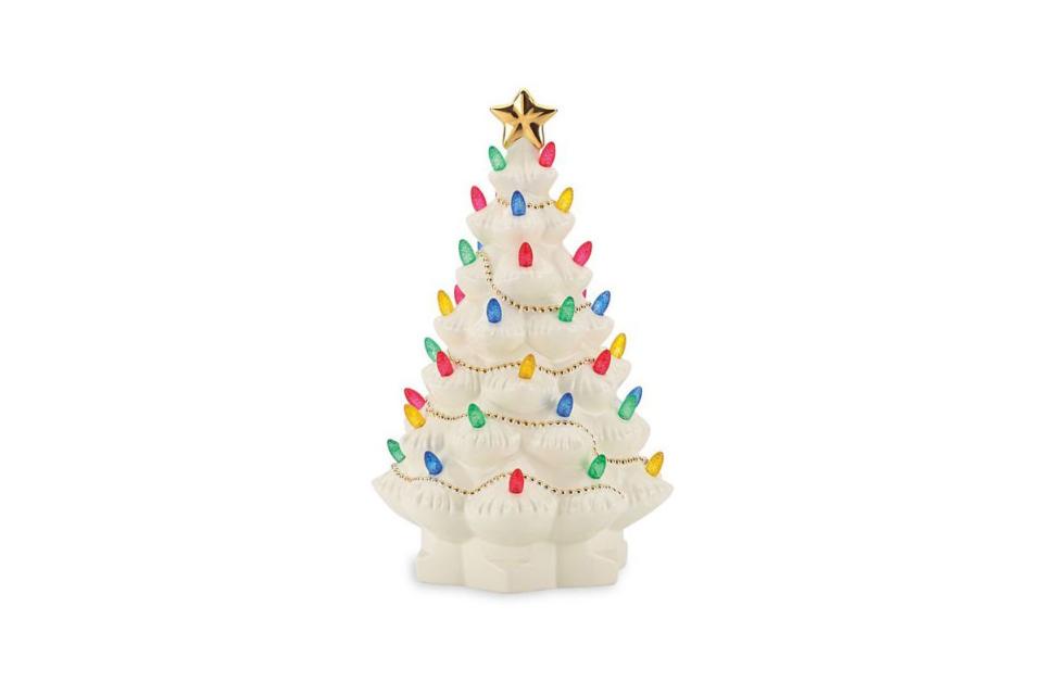 Treasured Traditions™ Ivory Lighted Tree Figurine