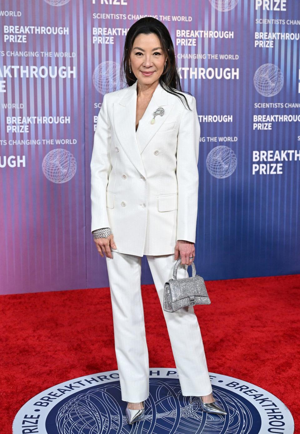 Michelle Yeoh attends the 2024 Breakthrough Prize Awards.
