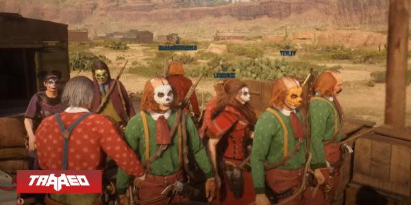 Jugadores de Red Dead Online protestan vestidos de payaso por falta de actualizaciones