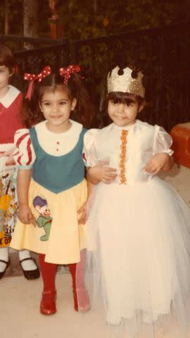 <p>Kourtney Kardashian/Instagram</p> Kourtney shared many snaps of the pair as children on Halloween