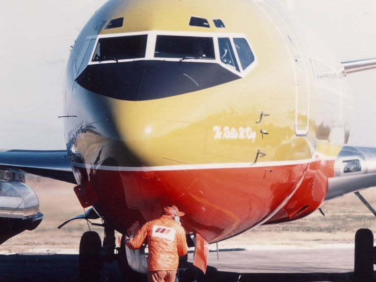 Southwest aircraft dedicated to Rollin King