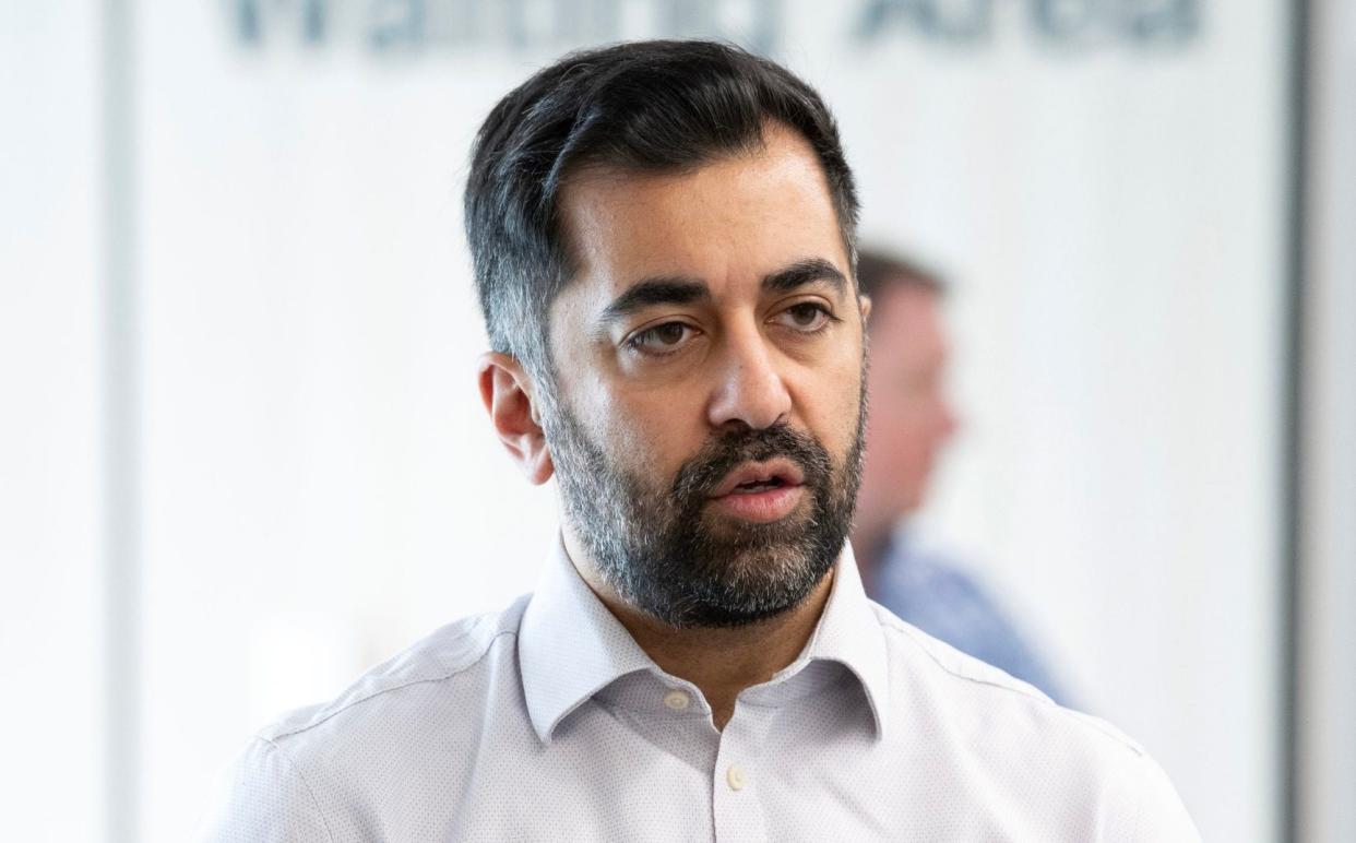 Humza Yousaf oversaw the passage of the hate crime law at Holyrood in 2021