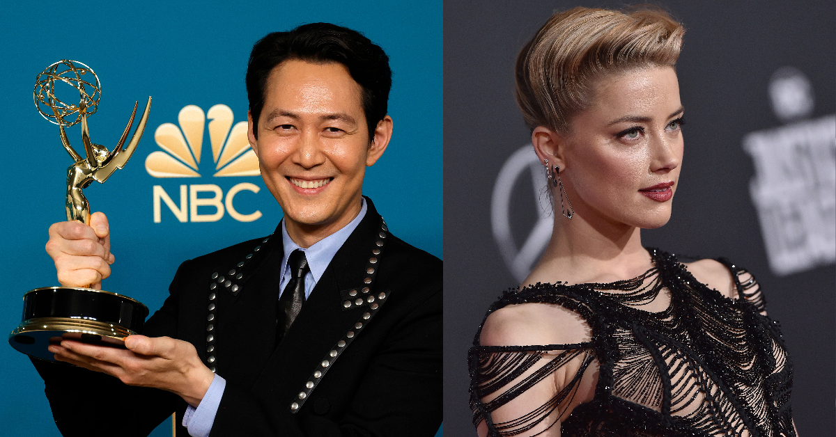 Amber Heard: (Photo by Axelle/Bauer-Griffin/FilmMagic)
Lee Jung-jae: (Photo by Frazer Harrison/Getty Images)