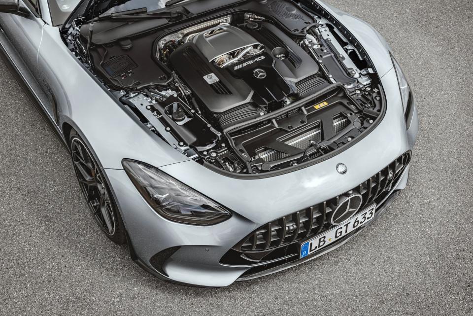 2024 Mercedes-AMG GT 63 4MATIC+ engine bay