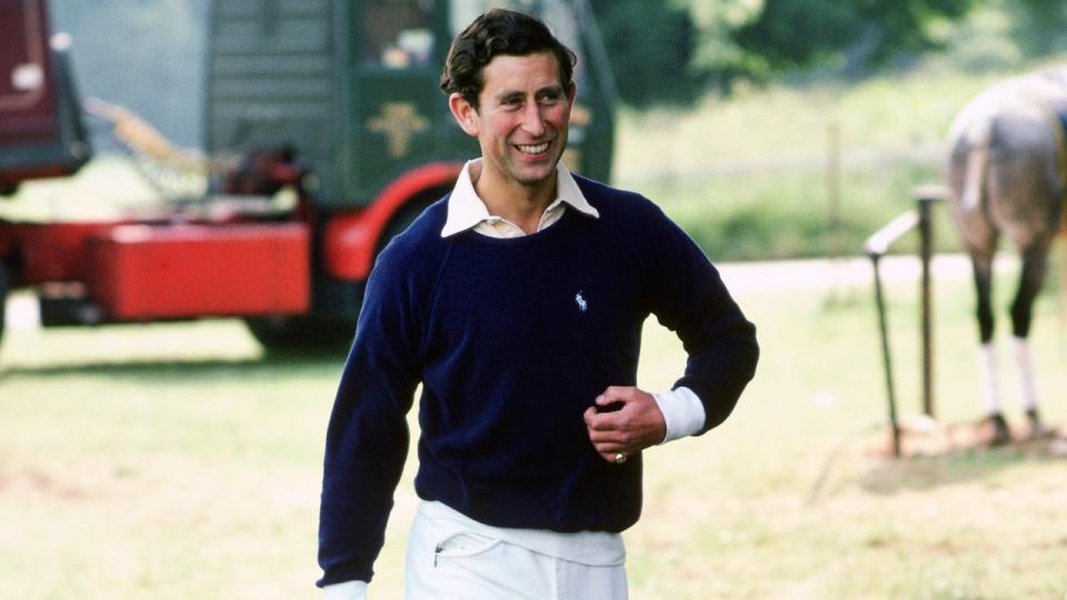 23. June 1978: King Charles at Cirencester Polo Club