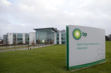 BP's North Sea Headquarters is seen in Aberdeen, Scotland January 15, 2015. REUTERS/Russell Cheyne