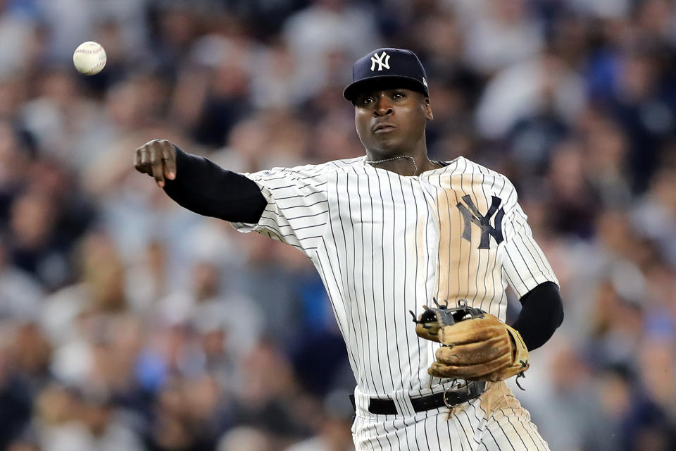 Yankees shortstop Didi Gregorius will have Tommy John surgery. (Photo by Elsa/Getty Images)