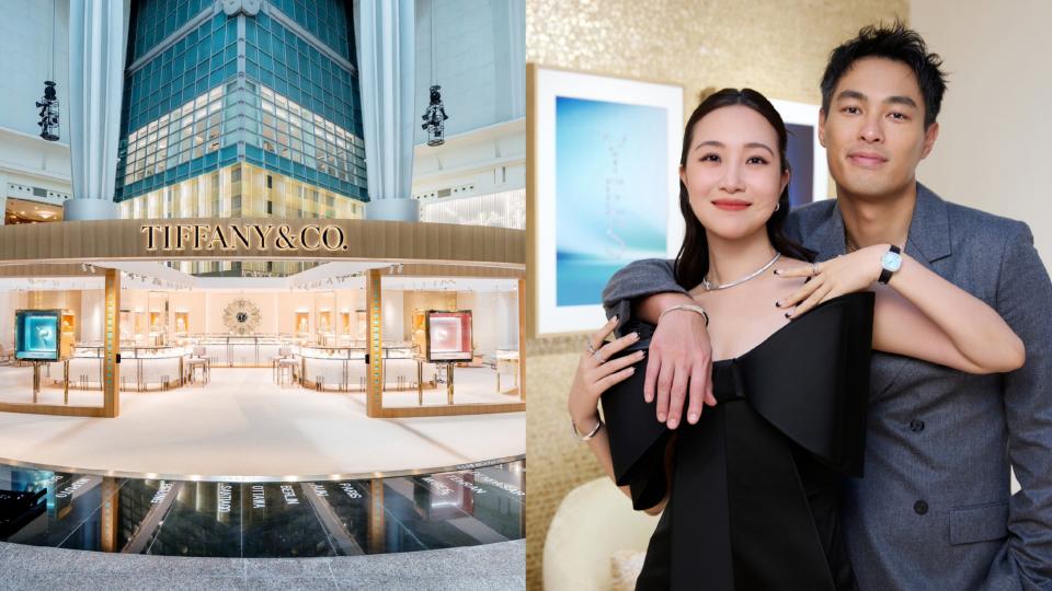 太閃了！Tiffany & Co.全新台北101限時概念店閃耀亮相 楊祐寧及Melinda首次同台曬恩愛！圖片來源：Tiffany & Co.