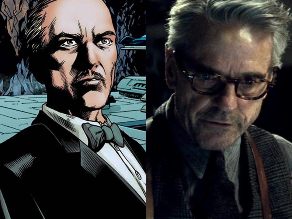 alfred pennyworth comics and movie