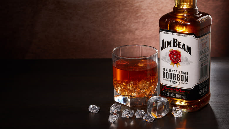 Bottle of Jim Beam